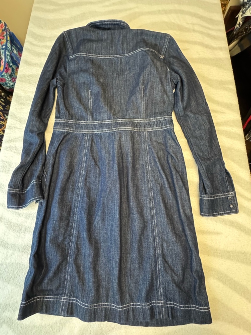 Boden Hattie Denim Dress 4R - Picture 2 of 11